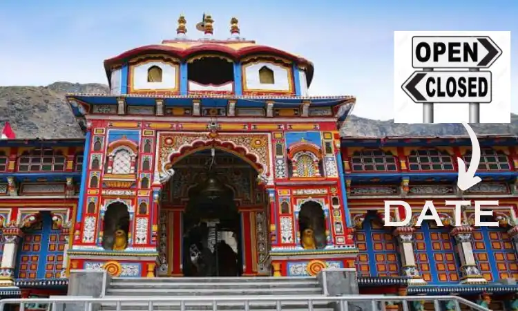 Badrinath Opening And Closing Date 2024