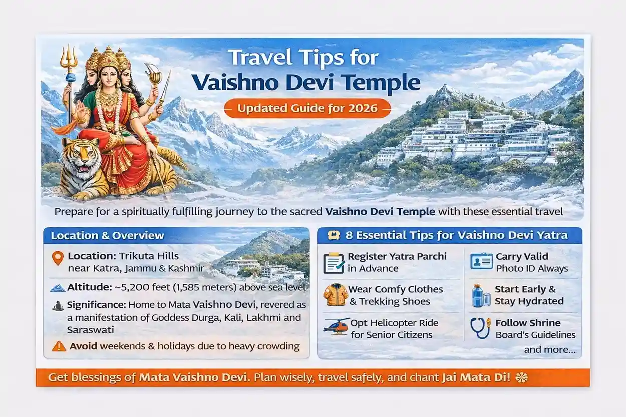 Travel Tips For Vaishno Devi Yatra