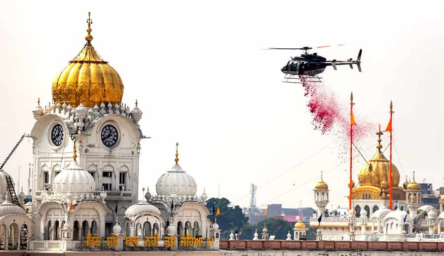 Golden Temple Tour by Helicopter