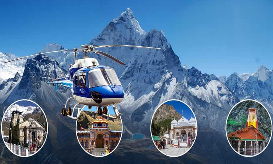 Helicopter Services for Char Dham Yatra