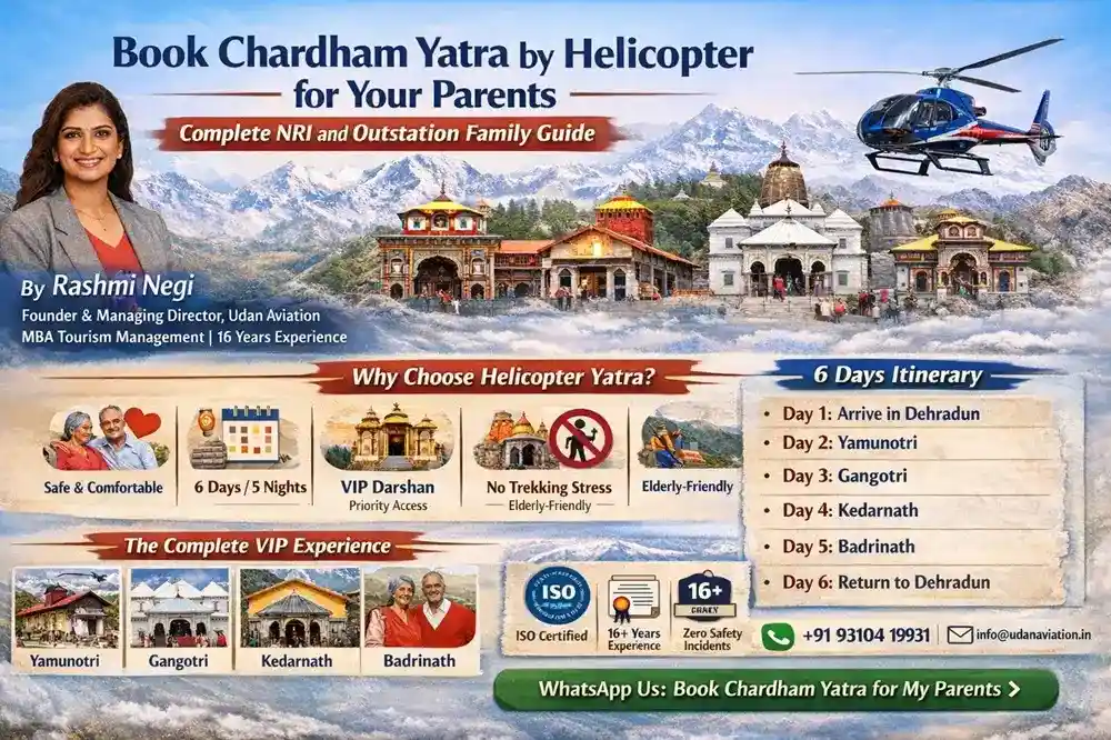 Chardham Helicopter Yatra for Parents