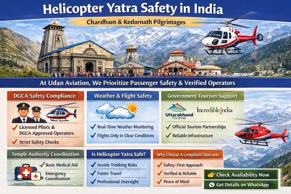 DGCA Approved Helicopter Yatra Safety