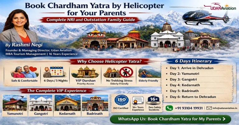 Chardham Helicopter Yatra for Parents