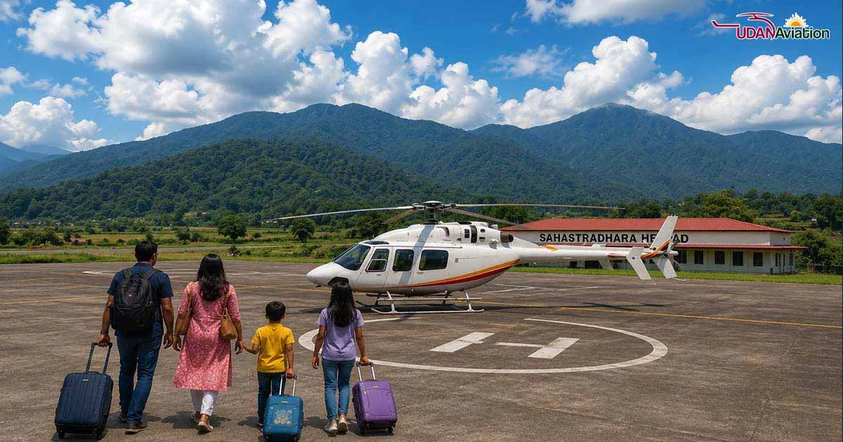 Sahastradhara Helipad – Gateway to the Chardham Yatra by Helicopter