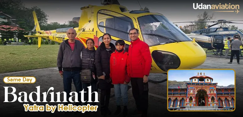 Badrinath Yatra by Helicopter