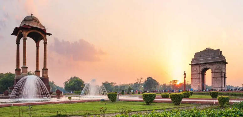 Golden Triangle Tour Package by Helicopter
