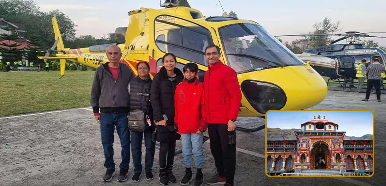 Badrinath Yatra By Helicopter