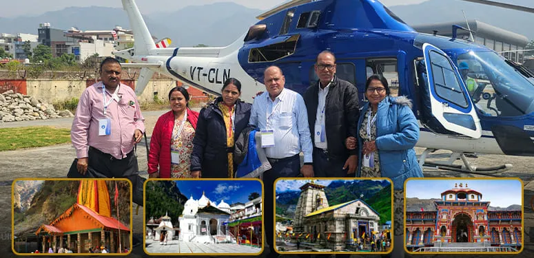 5 Days Char Dham Yatra by Air from Dehradun