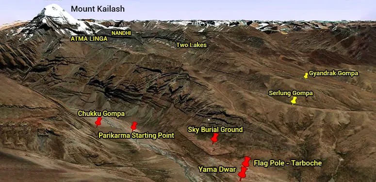 Kailash Mansarovar Aerial Darshan