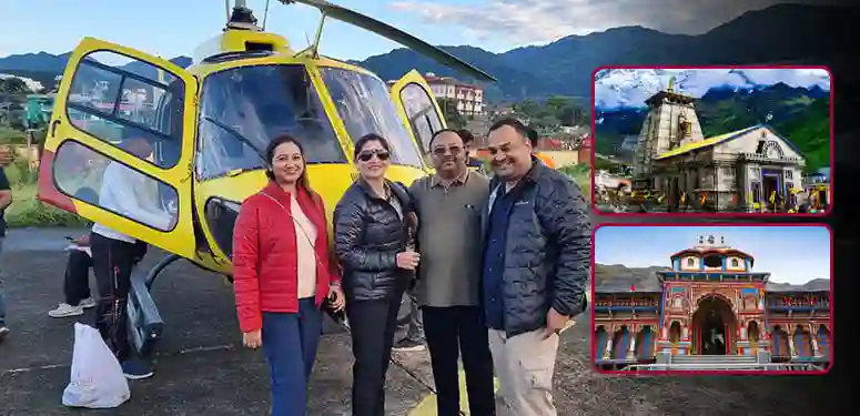 2 Dham Yatra By Road & Helicopter