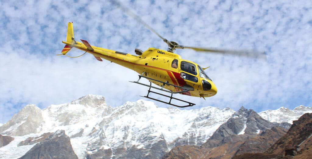 Badrinath Yatra by Helicopter